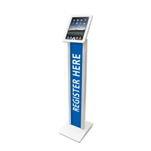 Exhibition iPad Stand Hire - Branded options