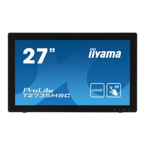  Iiyama 27” Touch Display rental - 27 inch monitor rental with glass touch-screen capabilities