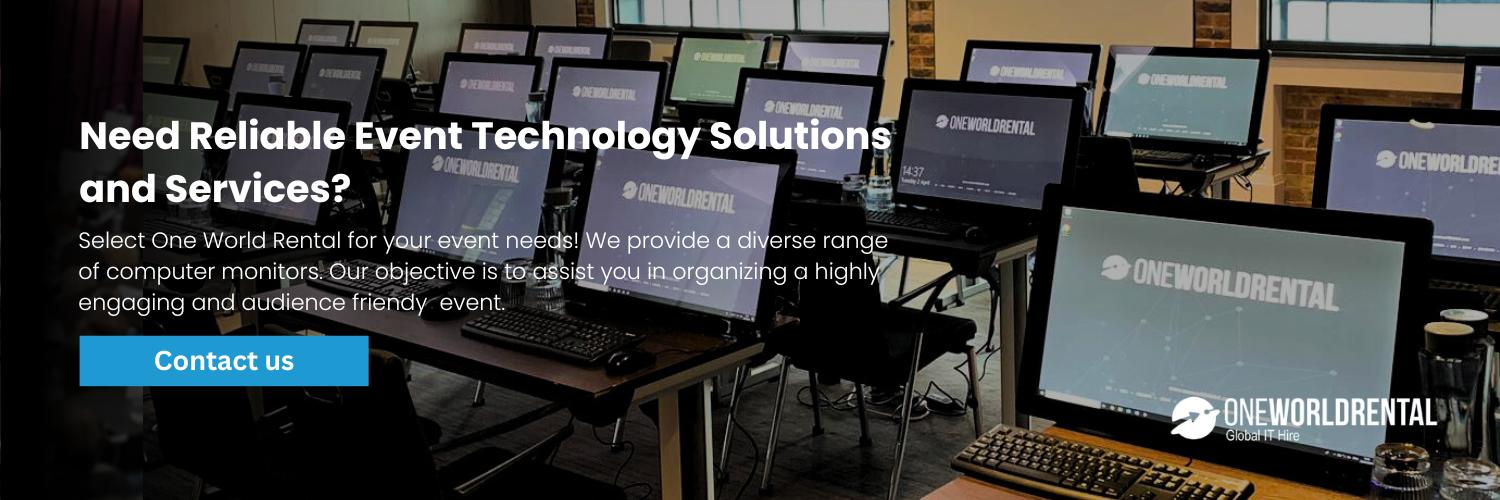 We provide a diverse range of computer monitors.