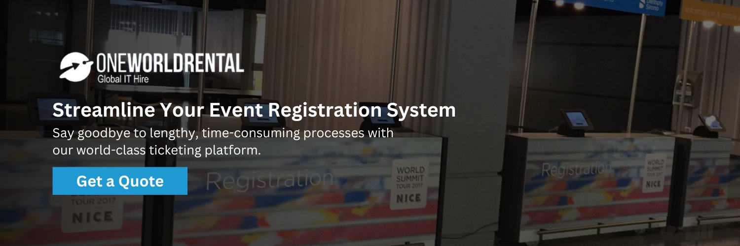 Streamline your event registration system 
