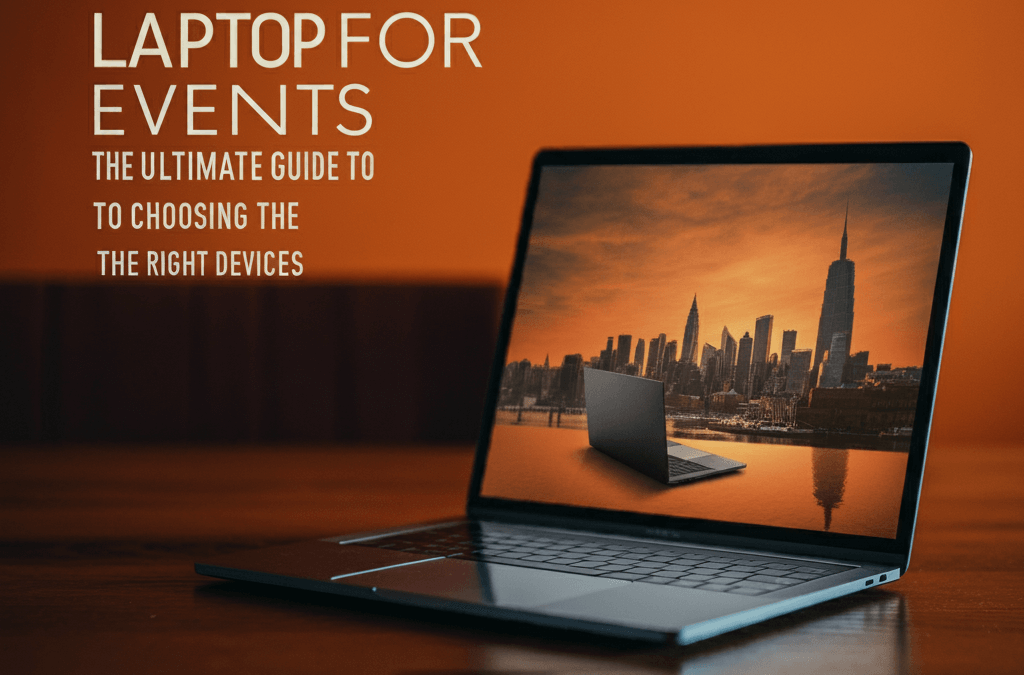 Laptops for Events: The Ultimate Guide to Choosing the Right Devices
