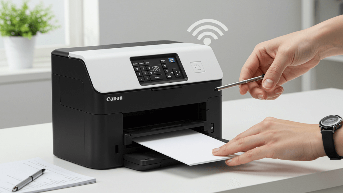 How to Connect a Canon Printer to WiFi