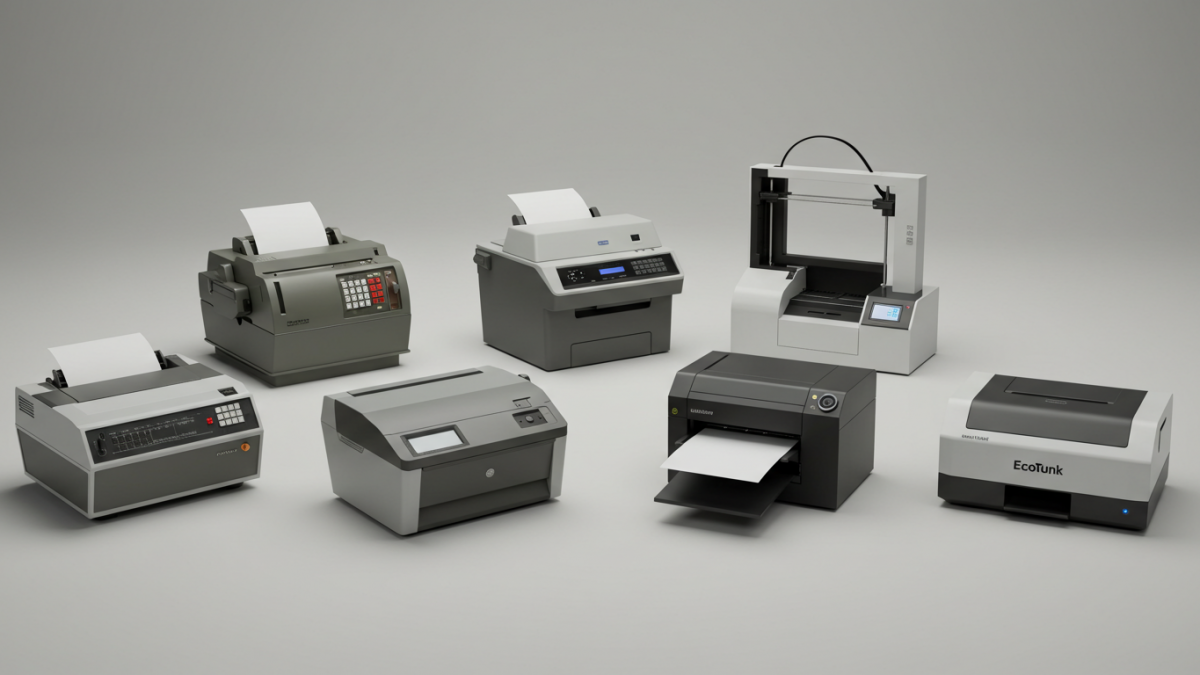 History of Printers – Timeline of All Printers Launched with Specs & Details