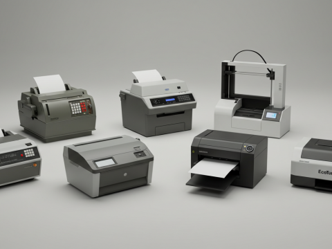 History of Printers – Timeline of All Printers Launched with Specs & Details