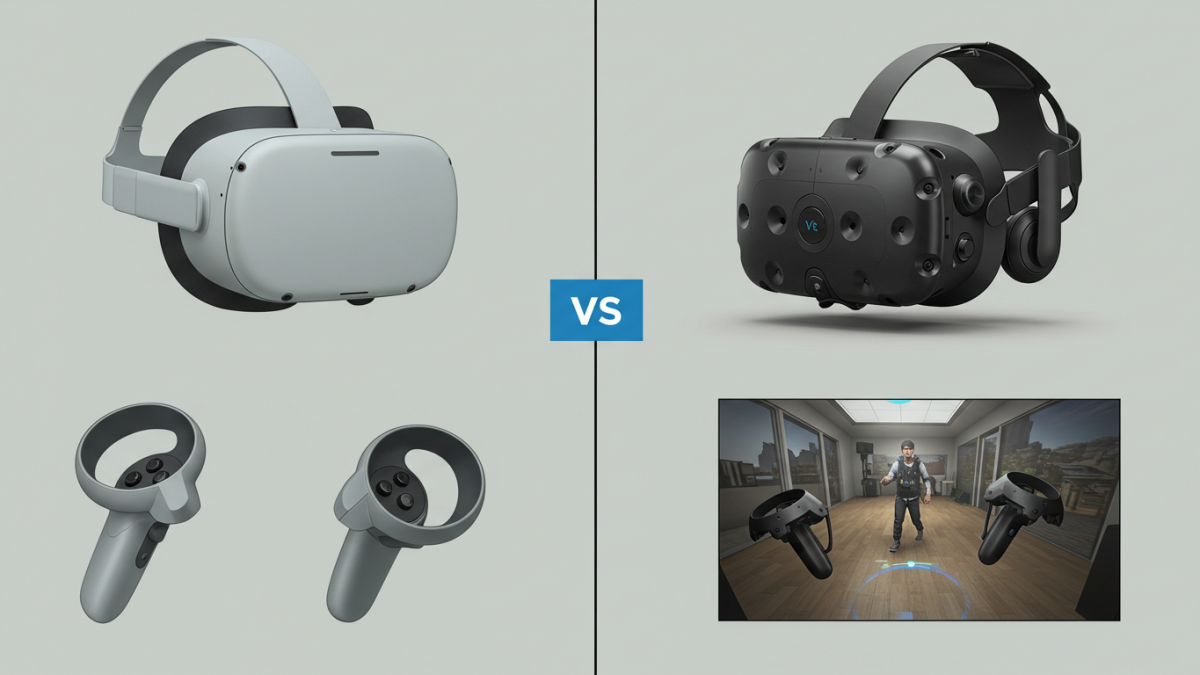 Oculus Quest 2 vs. HTC Vive: Which VR Headset is Best for Immersive Experiences?
