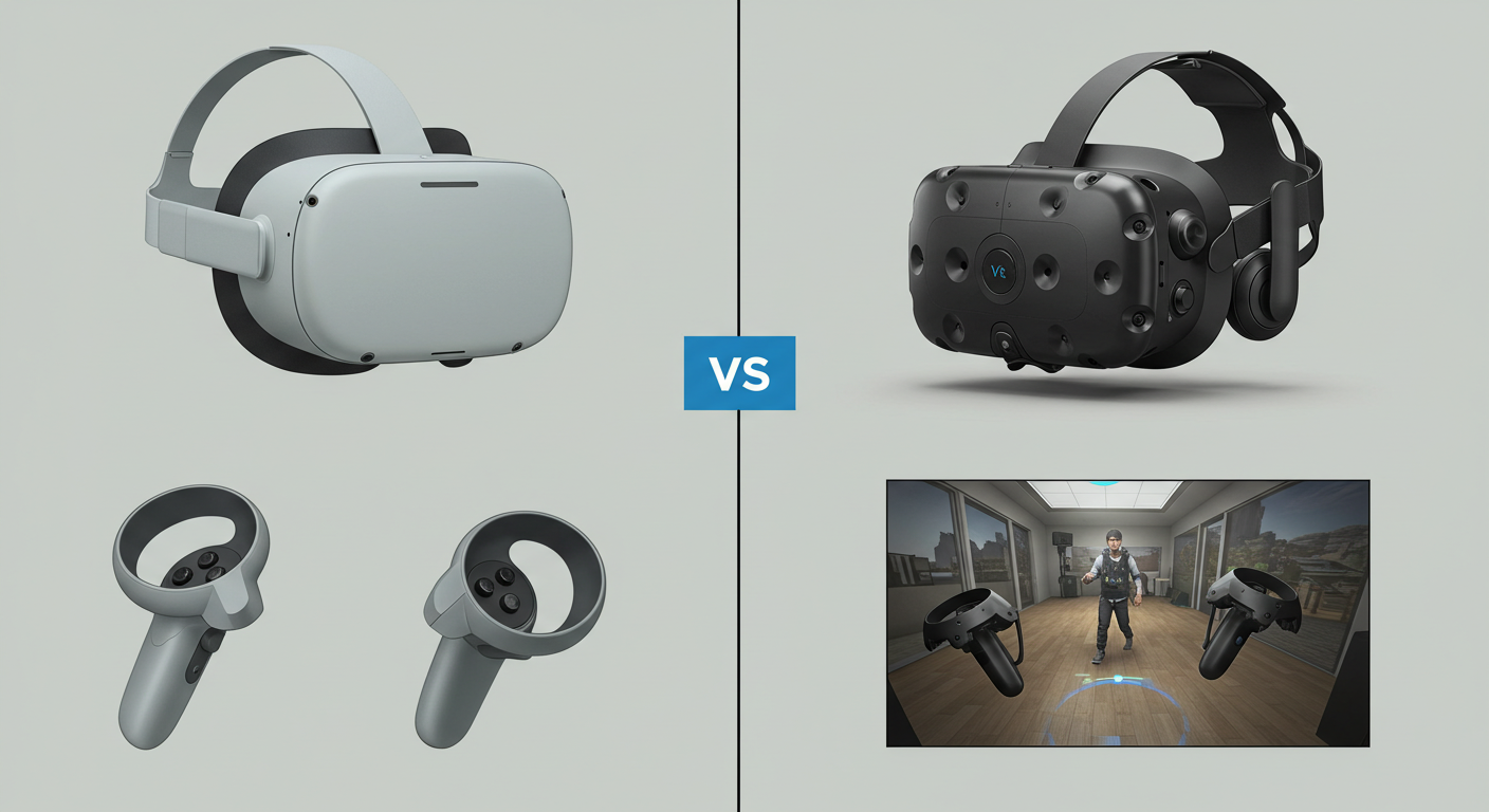 Oculus Quest 2 vs HTC Vive| Blog