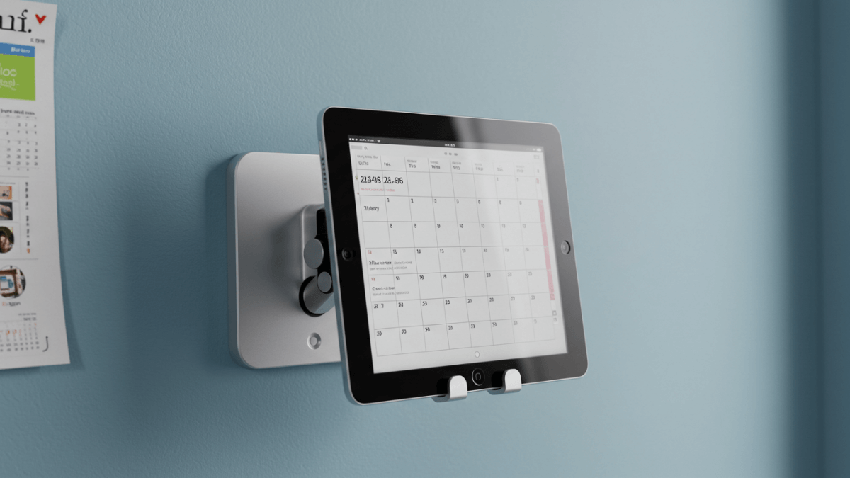 iPad wall mount